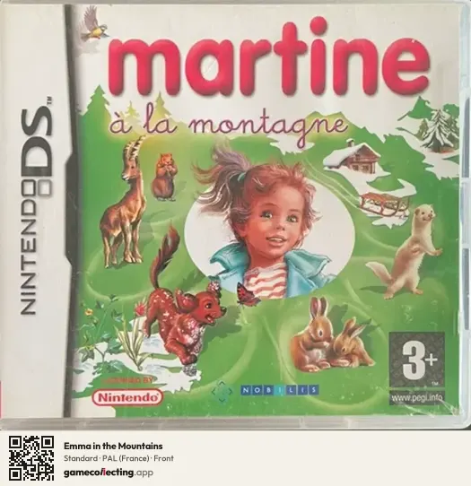 Emma in the Mountains Nintendo DS, France box front
