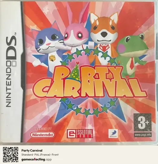 Party Carnival Nintendo DS, France box front