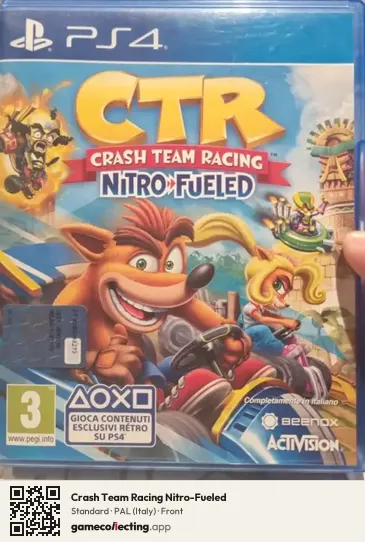 Crash Team Racing Nitro-Fueled PlayStation 4, Italy box front