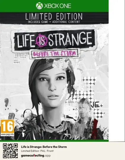 Life is Strange: Before the Storm Xbox One, PAL box front