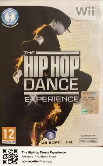 The Hip Hop Dance Experience Nintendo Wii, Italy box front