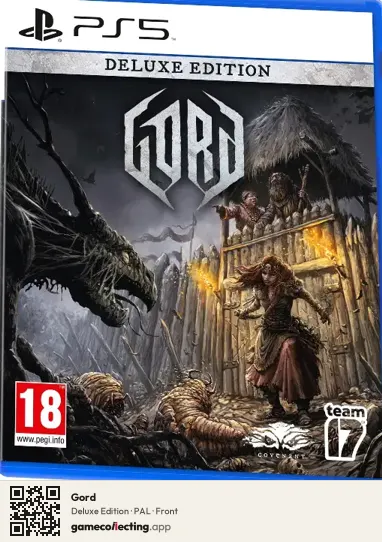Gord PlayStation 5, PAL box front