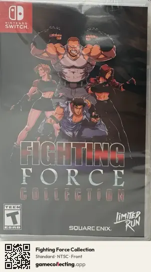 Fighting Force Collection Nintendo Switch, NTSC box front