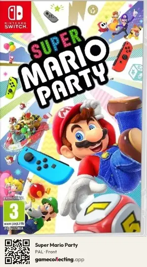 Super Mario Party Nintendo Switch, PAL box front