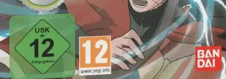 Naruto Shippuden: Ultimate Ninja Storm 2, the USK square on its front