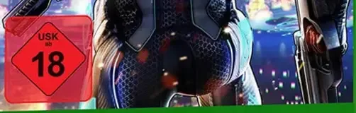 Crackdown 3, the USK square on its front