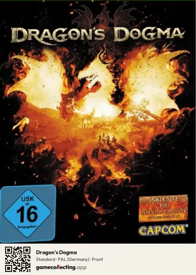 Dragon's Dogma Xbox 360, Germany box front
