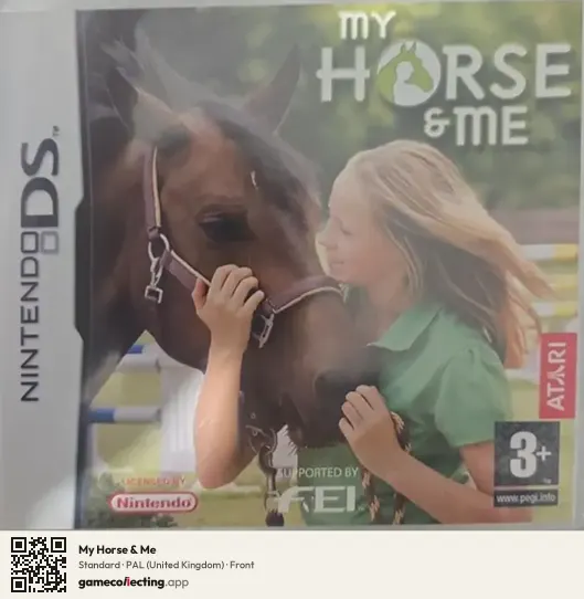 My Horse & Me Nintendo DS, United Kingdom box front