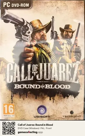 Call of Juarez: Bound in Blood Computer, PAL box front