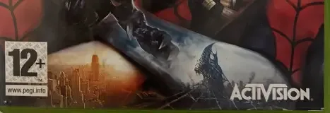 Spider-Man: Web of Shadows, the PEGI square on its front