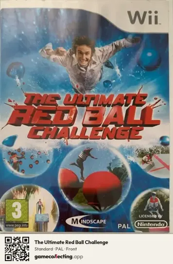 The Ultimate Red Ball Challenge Nintendo Wii, PAL box front