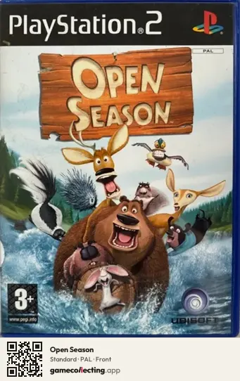 Open Season PlayStation 2, PAL box front