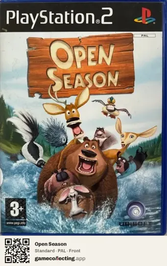 Open Season PlayStation 2, PAL box front