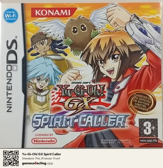 Yu-Gi-Oh! GX Spirit Caller Nintendo DS, France box front