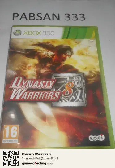 Dynasty Warriors 8 Xbox 360, Spain box front