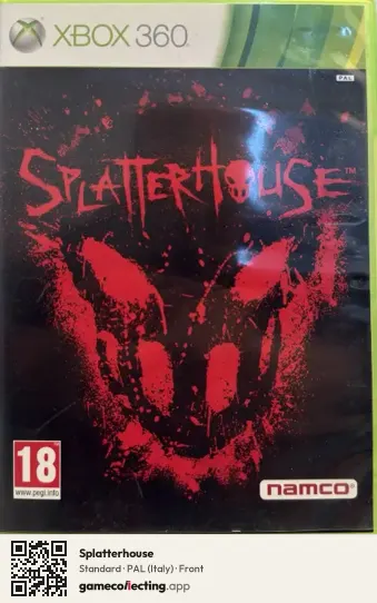 Splatterhouse Xbox 360, Italy box front