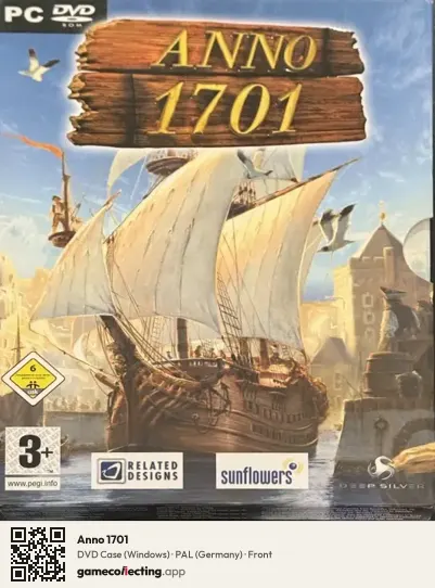 Anno 1701 Computer, Germany box front