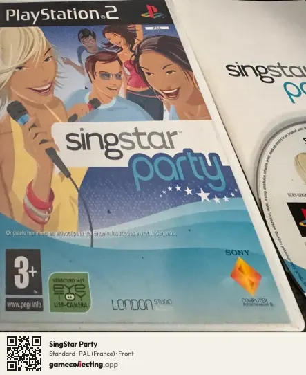 SingStar Party PlayStation 2, France box front