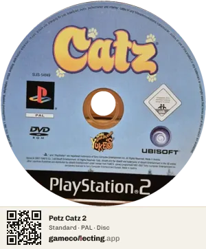 Petz Catz 2 PlayStation 2, PAL disc
