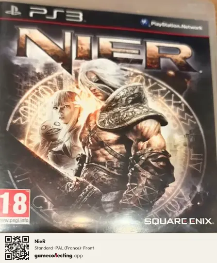 NieR PlayStation 3, France box front