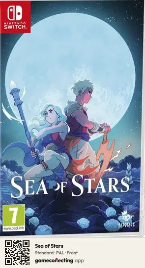 Sea of Stars Nintendo Switch, PAL box front