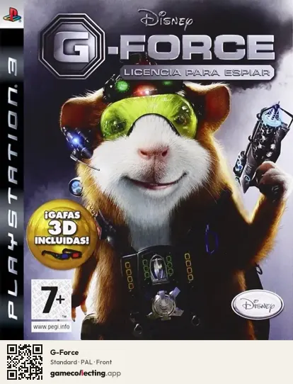 G-Force PlayStation 3, PAL box front