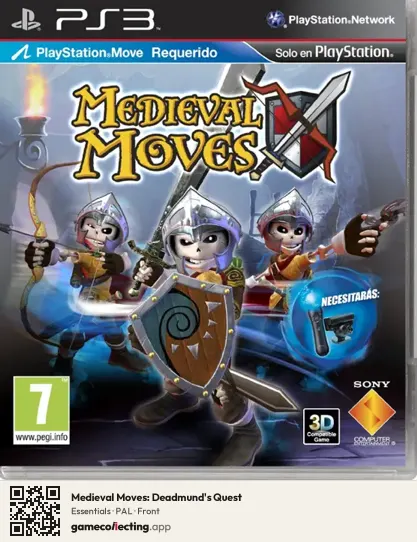 Medieval Moves: Deadmund's Quest PlayStation 3, PAL box front