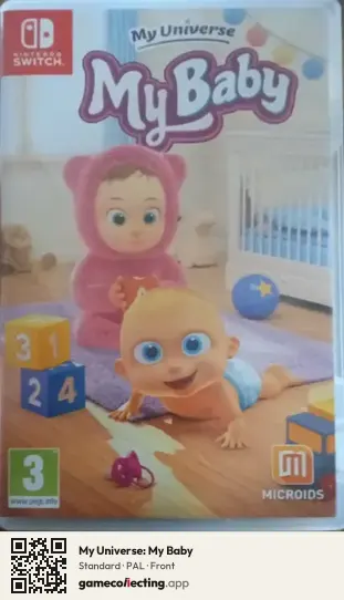My Universe: My Baby Nintendo Switch, PAL box front