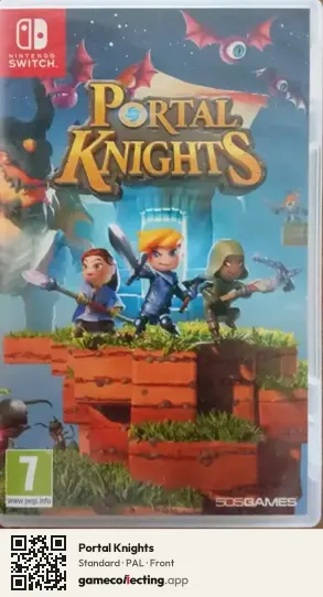 Portal Knights Nintendo Switch, PAL box front