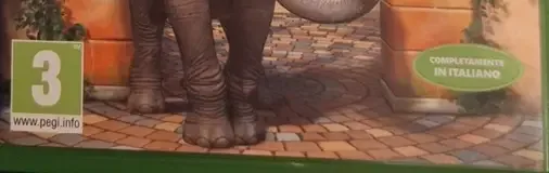Zoo Tycoon, the PEGI square on its front
