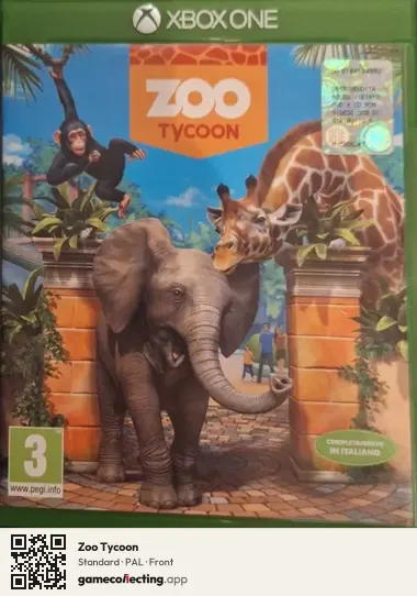 Zoo Tycoon Xbox One, PAL box front