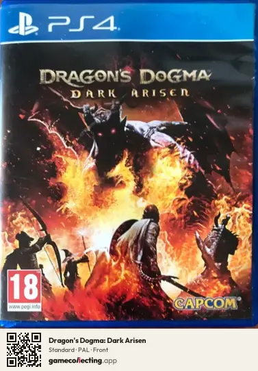 Dragon's Dogma: Dark Arisen PlayStation 4, PAL box front