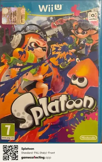 Splatoon Nintendo Wii U, Italy box front