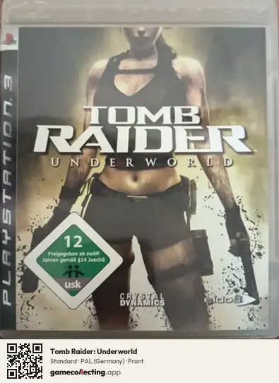 Tomb Raider: Underworld PlayStation 3, Germany box front