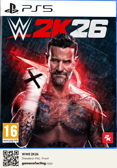 WWE 2K26 PlayStation 5, PAL box front