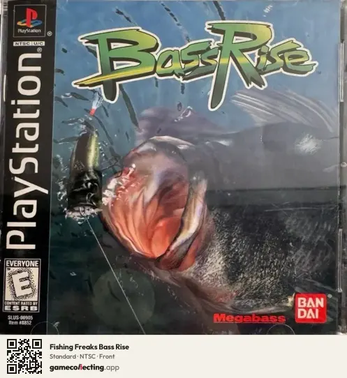Fishing Freaks Bass Rise PlayStation, NTSC box front