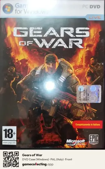 Gears of War Computer, Italy box front