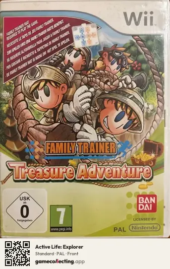 Active Life: Explorer Nintendo Wii, PAL box front