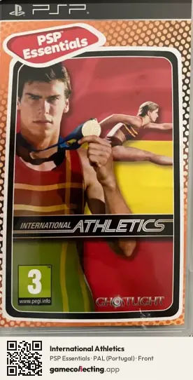 International Athletics PlayStation Portable, Portugal box front