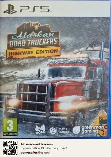 Alaskan Road Truckers PlayStation 5, Germany box front