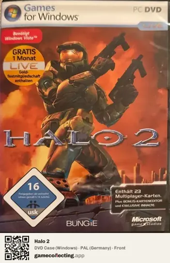 Halo 2 Computer, Germany box front