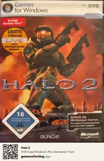 Halo 2 Computer, Germany box front