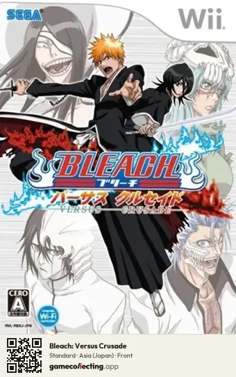 Bleach: Versus Crusade Nintendo Wii, Asia box front