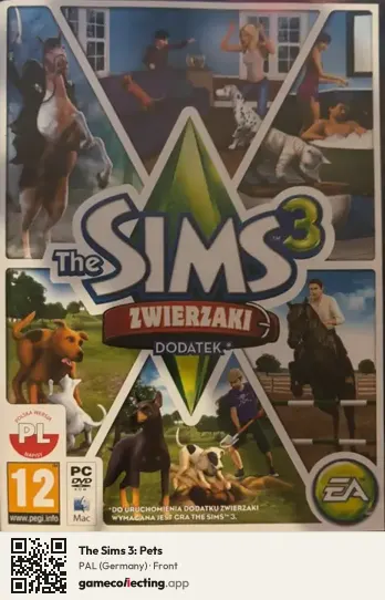The Sims 3: Pets Computer, Germany box front