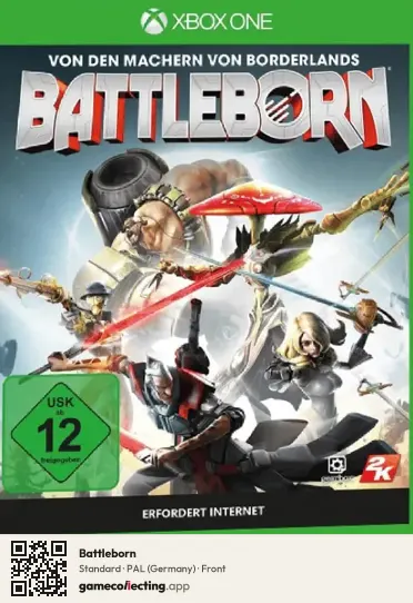 Battleborn Xbox One, Germany box front