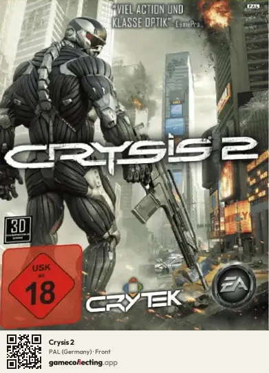 Crysis 2 Xbox 360, Germany box front