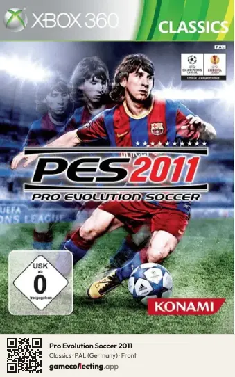 Pro Evolution Soccer 2011 Xbox 360, Germany box front