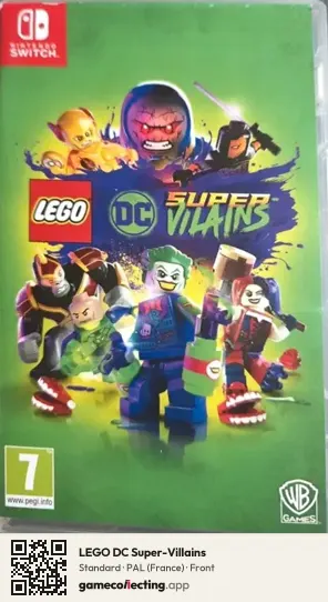 LEGO DC Super-Villains Nintendo Switch, France box front