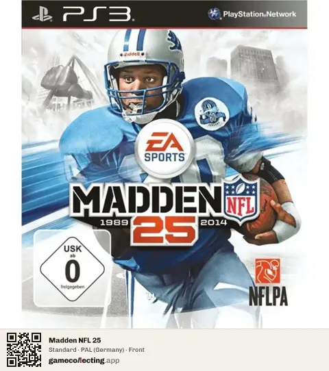 Madden NFL 25 PlayStation 3, Germany box front