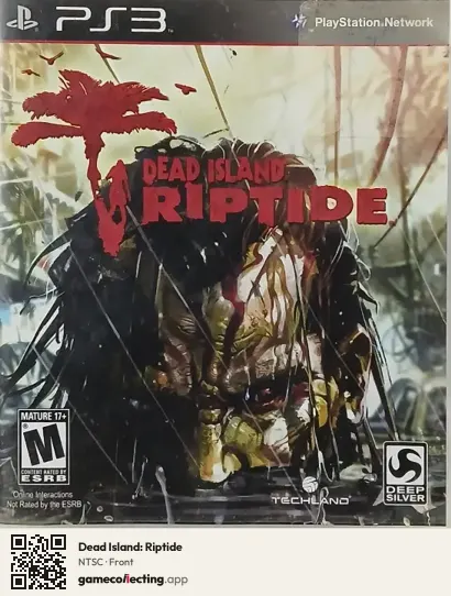Dead Island: Riptide PlayStation 3, NTSC box front